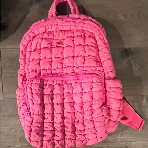 Simply Southern pink puffer backpack - Picture 1 of 1